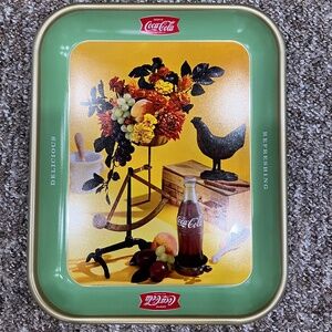 Vintage Coca Cola Advertising Tray